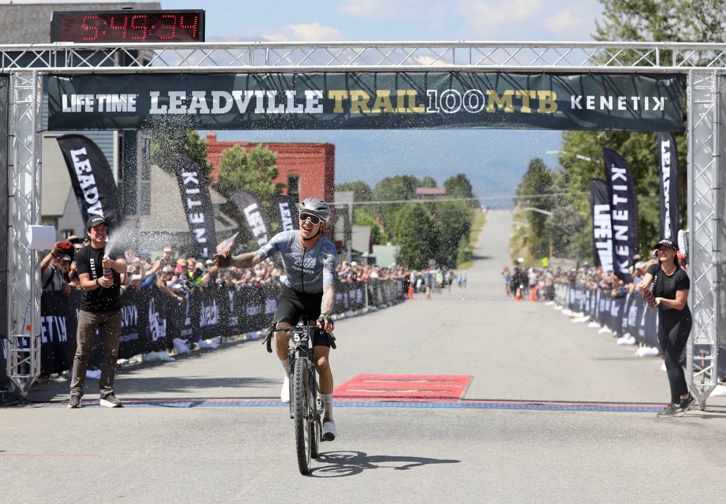 Keegan Swenson wins fifth consecutive Life Time Leadville Trail 100 MTB race in Colorado 