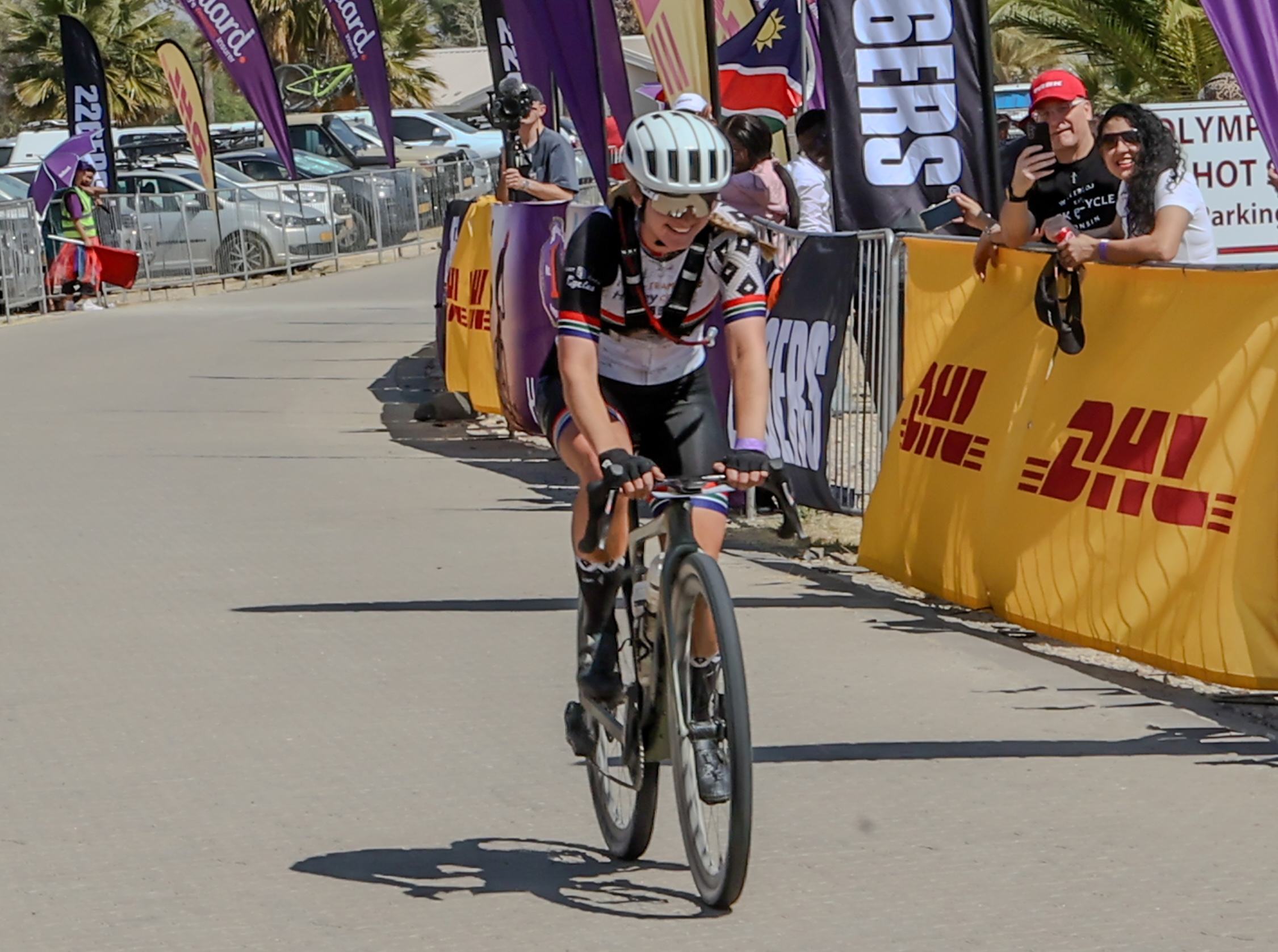 UCI Gravel World Series: Haley Preen and Alex Miller win Khomas100, claim African gravel titles